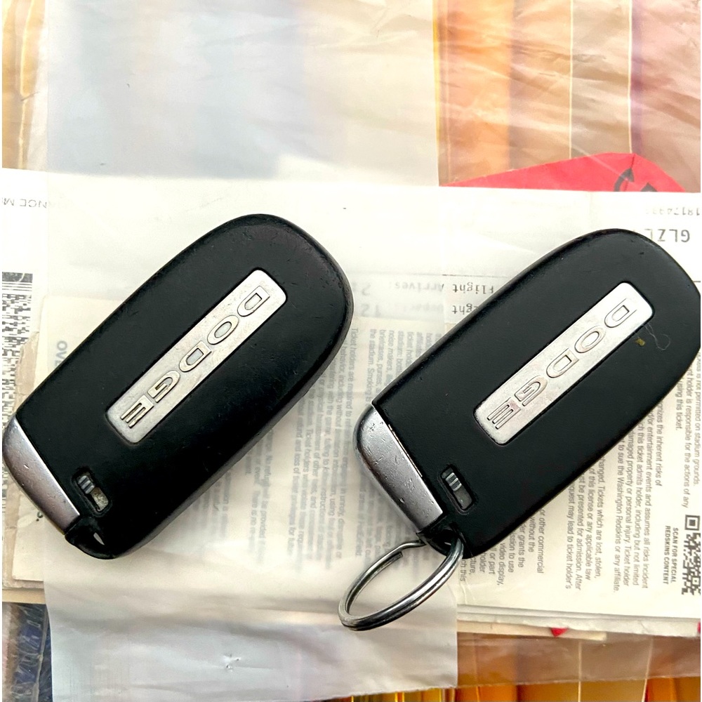 2 Dodge key fobs